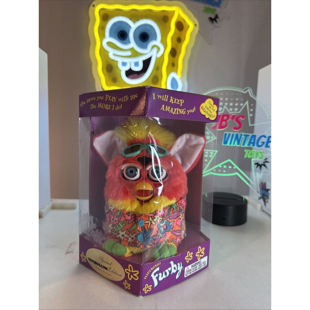 Furby Tropical Toys R US Special Edition Limited to 36,000 Pieces 1999 NIB